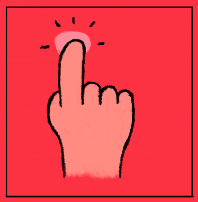 a hand